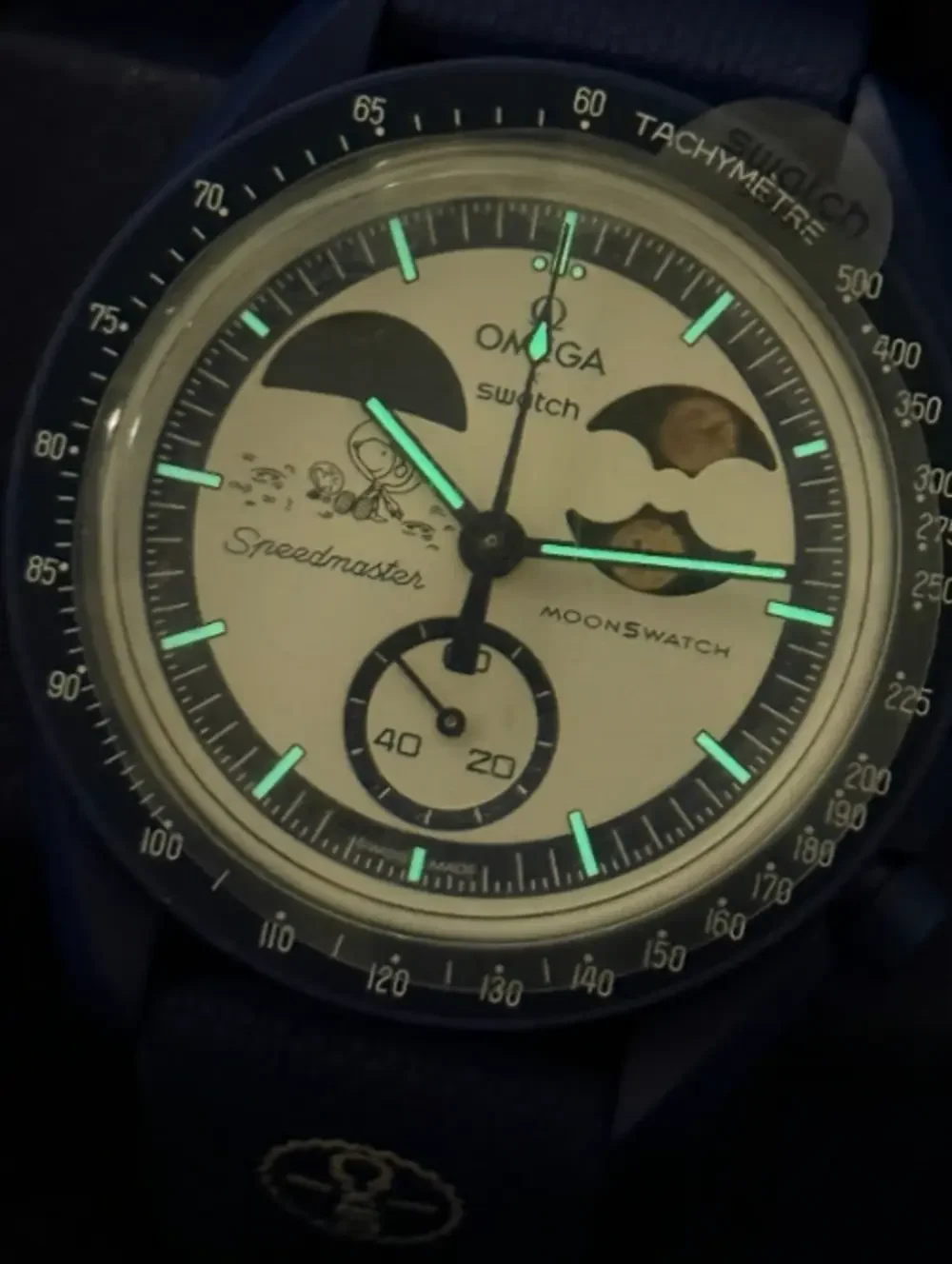 Men's Chronograph Watch - Blue Dial